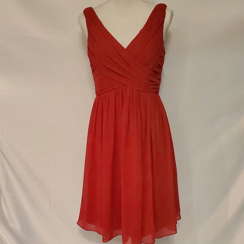 Bill Levkoff Women's red dress size 8